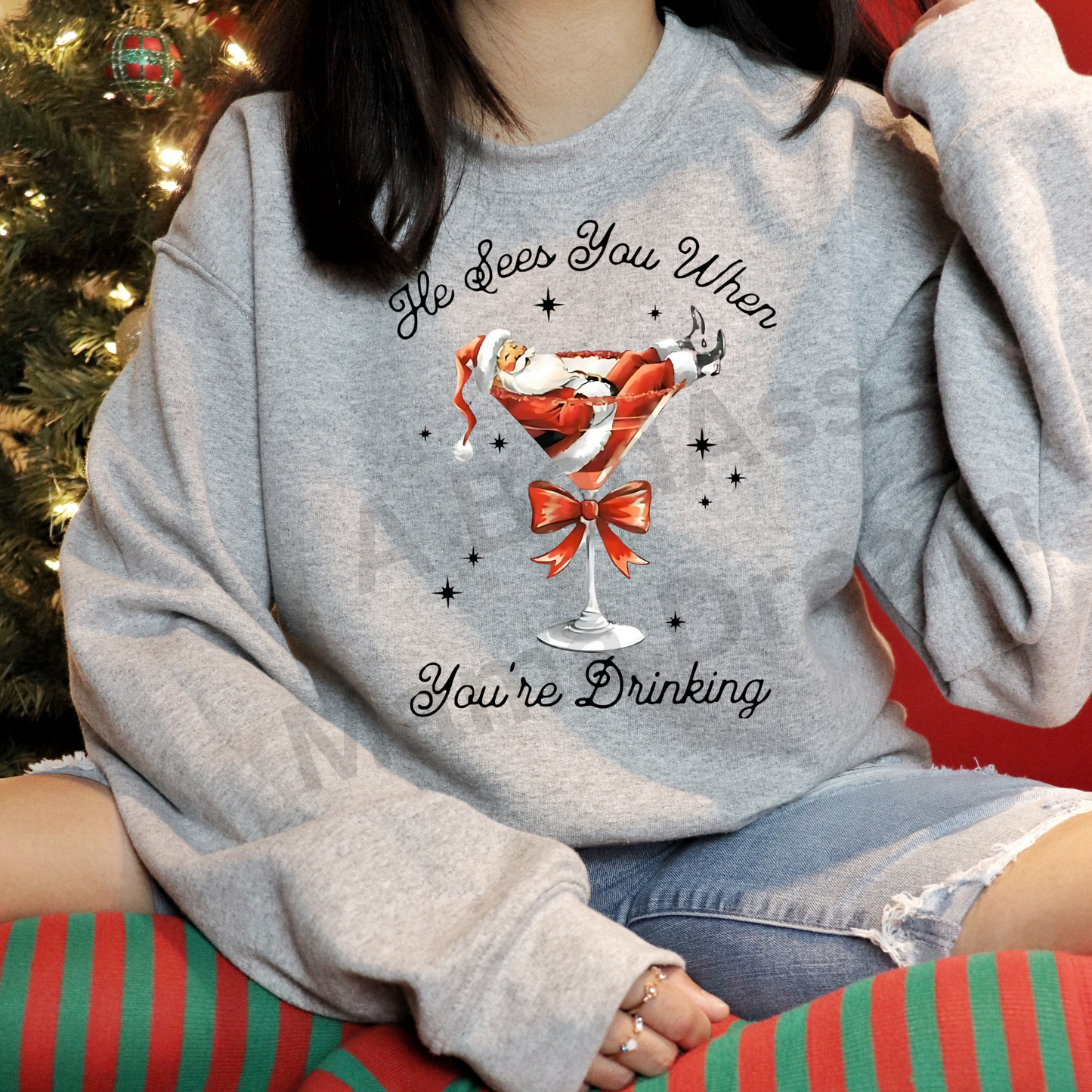 He Sees You When You’re Drinking.