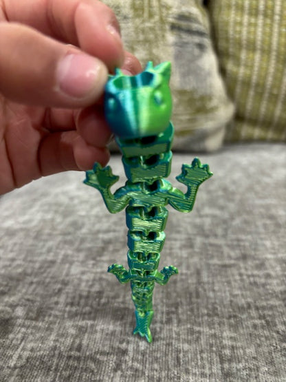 3d Dragon Straw Toppers