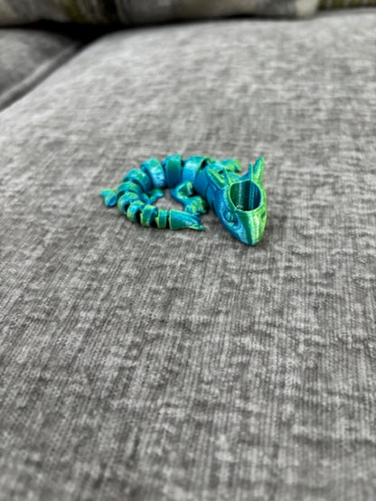 3d Dragon Straw Toppers
